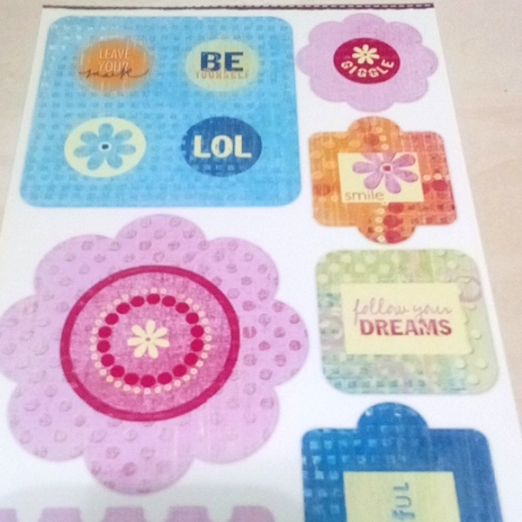 5/$15 Fun Frames Scrapbook Stickers Kelly Panacci 067901143366 - Picture 2 of 6